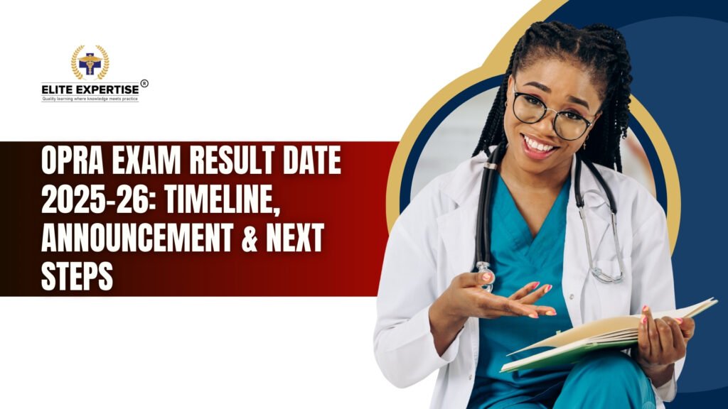 OPRA Exam Result 2025-26